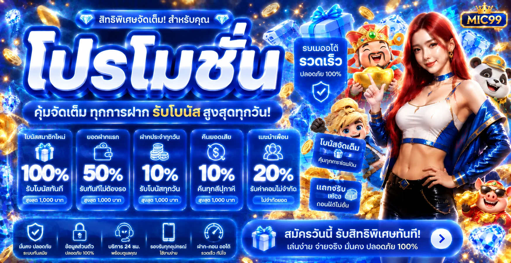 โปรโมชั่น mic99